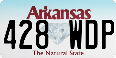 AR license plate 428WDP