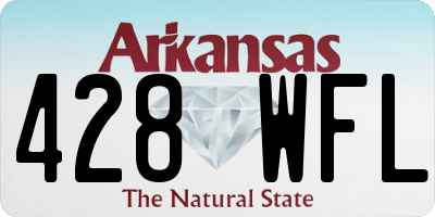 AR license plate 428WFL
