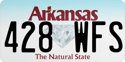 AR license plate 428WFS