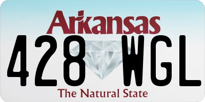 AR license plate 428WGL