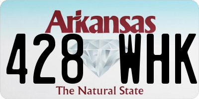 AR license plate 428WHK
