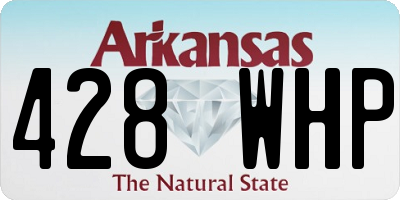 AR license plate 428WHP