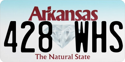 AR license plate 428WHS