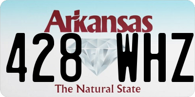 AR license plate 428WHZ