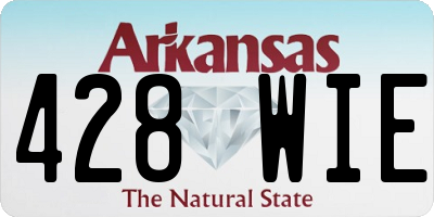 AR license plate 428WIE