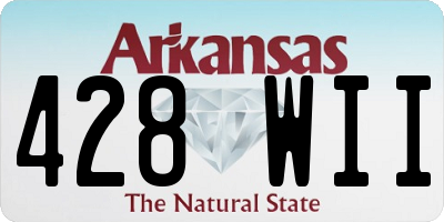 AR license plate 428WII