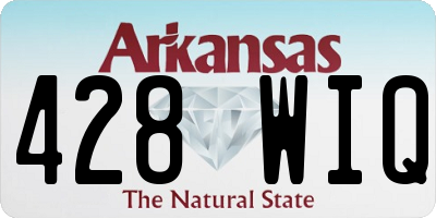 AR license plate 428WIQ