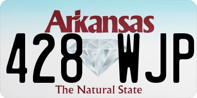AR license plate 428WJP