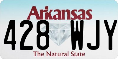 AR license plate 428WJY