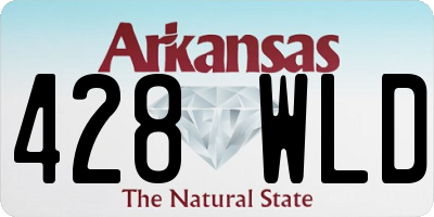 AR license plate 428WLD