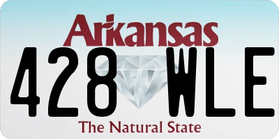 AR license plate 428WLE
