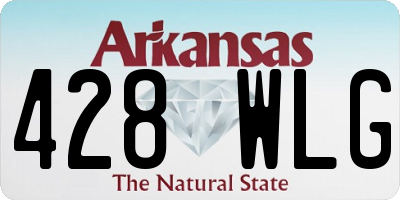 AR license plate 428WLG