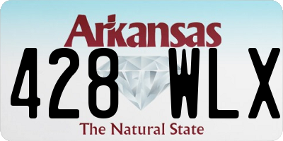 AR license plate 428WLX