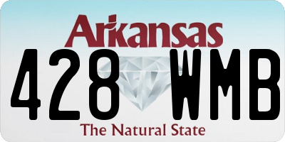 AR license plate 428WMB