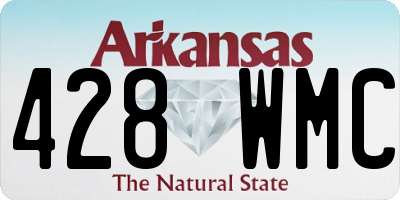 AR license plate 428WMC