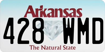 AR license plate 428WMD