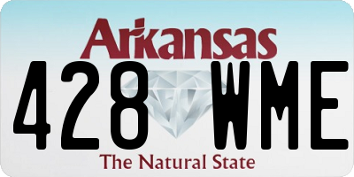 AR license plate 428WME