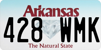 AR license plate 428WMK
