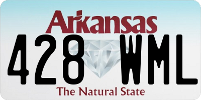 AR license plate 428WML
