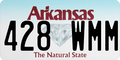 AR license plate 428WMM