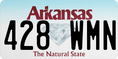 AR license plate 428WMN