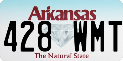 AR license plate 428WMT