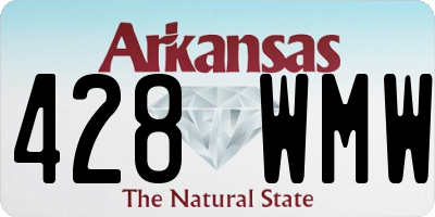 AR license plate 428WMW