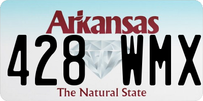 AR license plate 428WMX