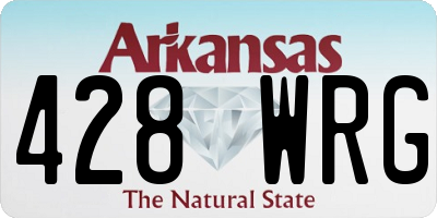 AR license plate 428WRG