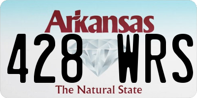 AR license plate 428WRS