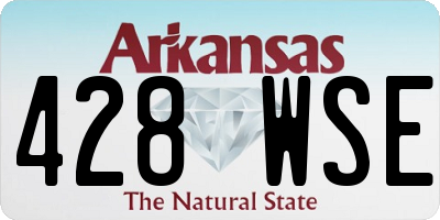 AR license plate 428WSE