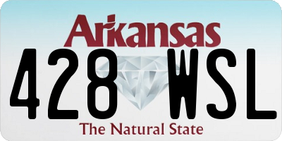 AR license plate 428WSL