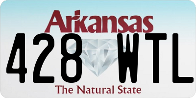 AR license plate 428WTL