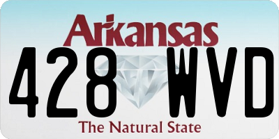 AR license plate 428WVD