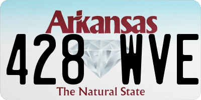 AR license plate 428WVE