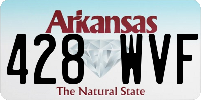 AR license plate 428WVF