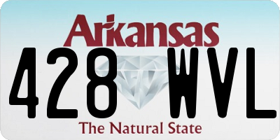 AR license plate 428WVL