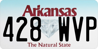 AR license plate 428WVP