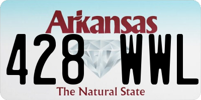 AR license plate 428WWL