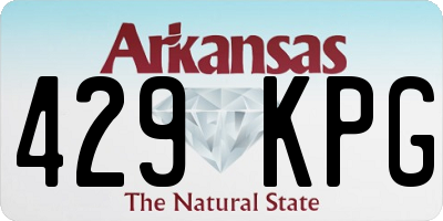 AR license plate 429KPG