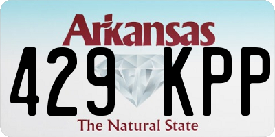 AR license plate 429KPP