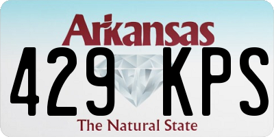 AR license plate 429KPS