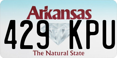 AR license plate 429KPU