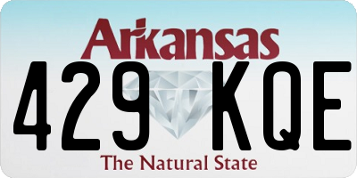 AR license plate 429KQE