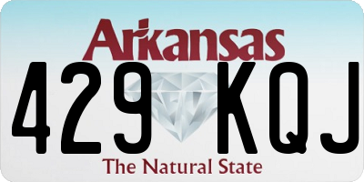 AR license plate 429KQJ