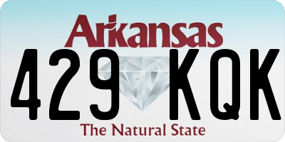 AR license plate 429KQK