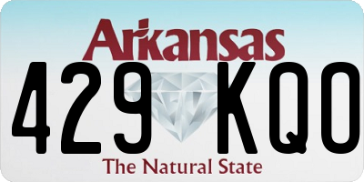 AR license plate 429KQO