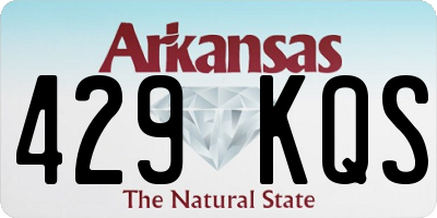 AR license plate 429KQS