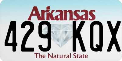 AR license plate 429KQX