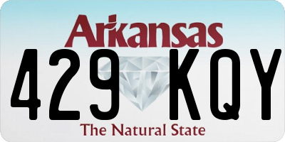 AR license plate 429KQY